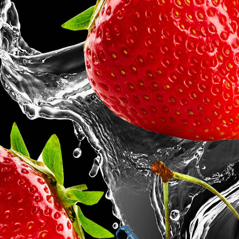 Strawberry 3d - HD Wallpaper 