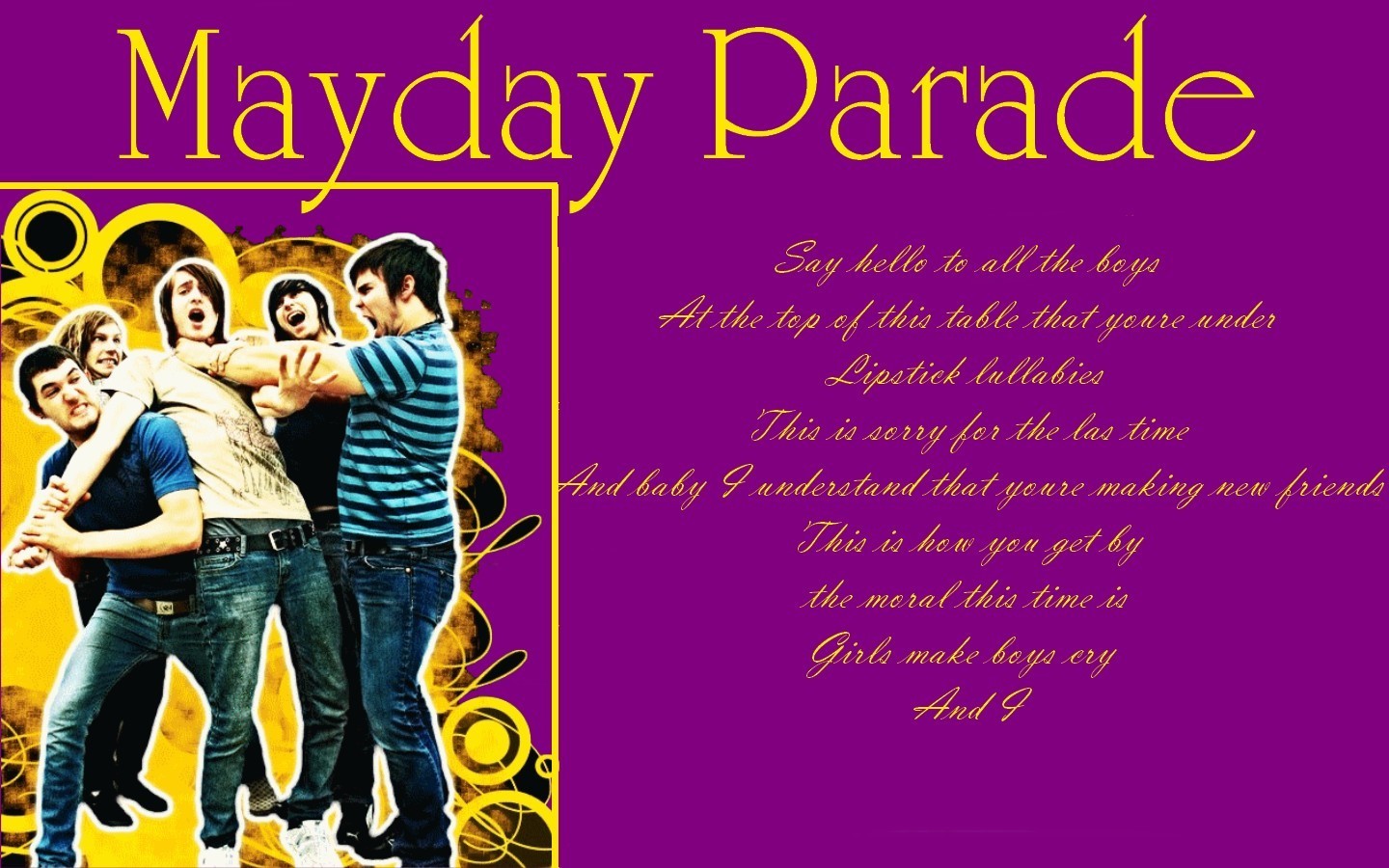 Mayday Parade - Mayday Parade Band - HD Wallpaper 