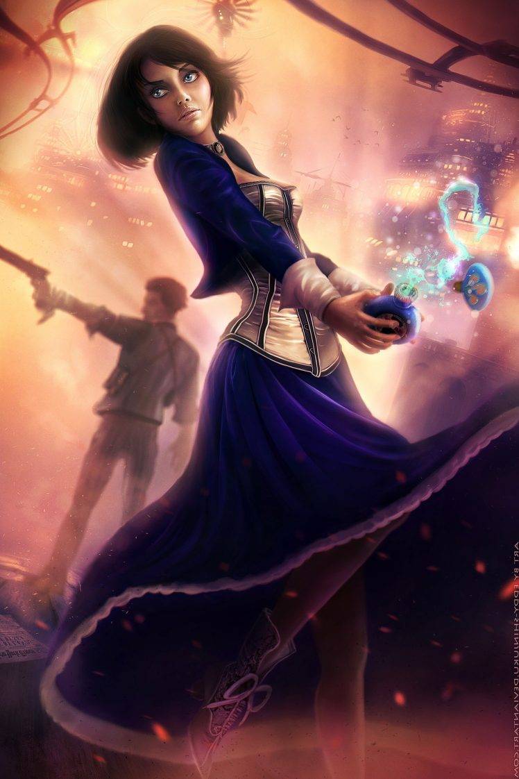 Bioshock Infinite Elizabeth Poster - HD Wallpaper 