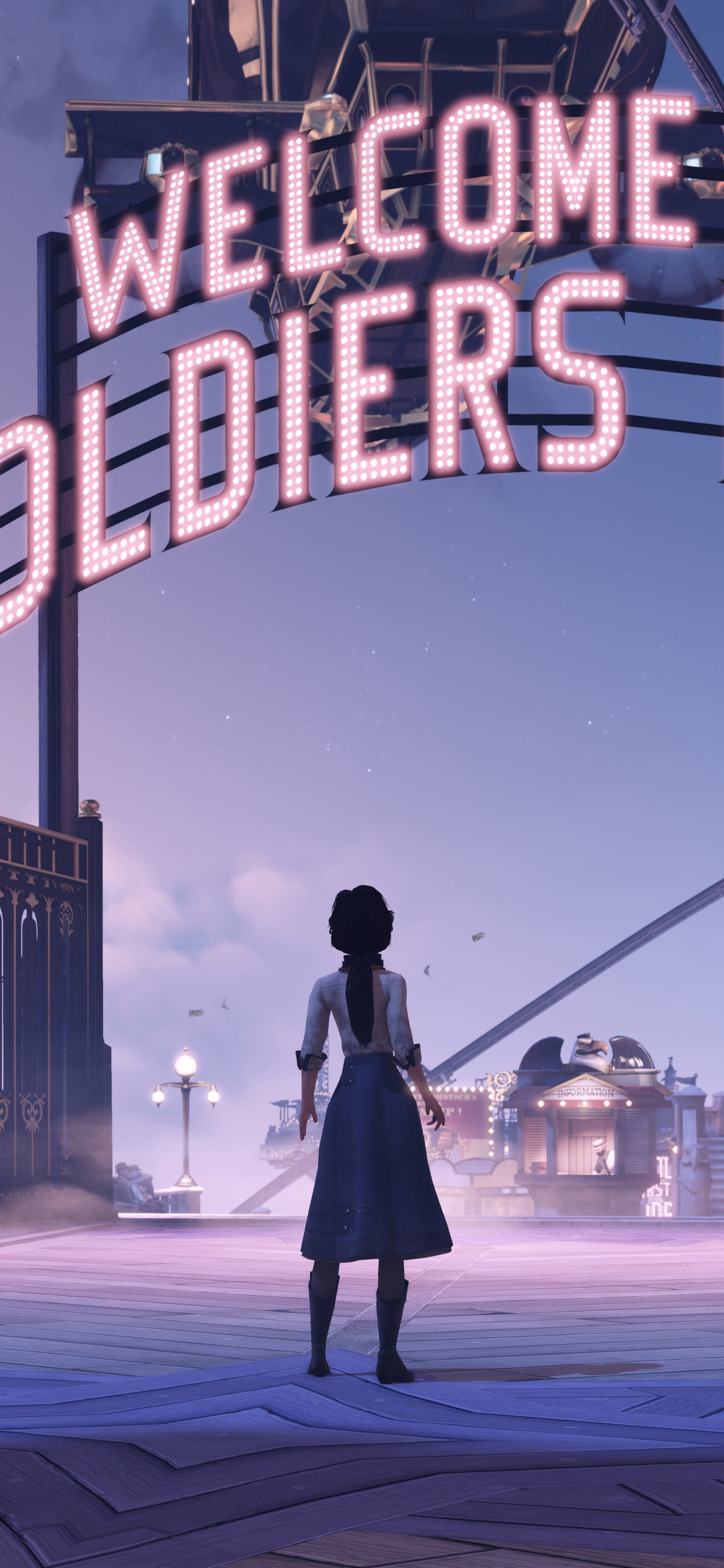 Bioshock Infinite Wallpaper Ios - HD Wallpaper 