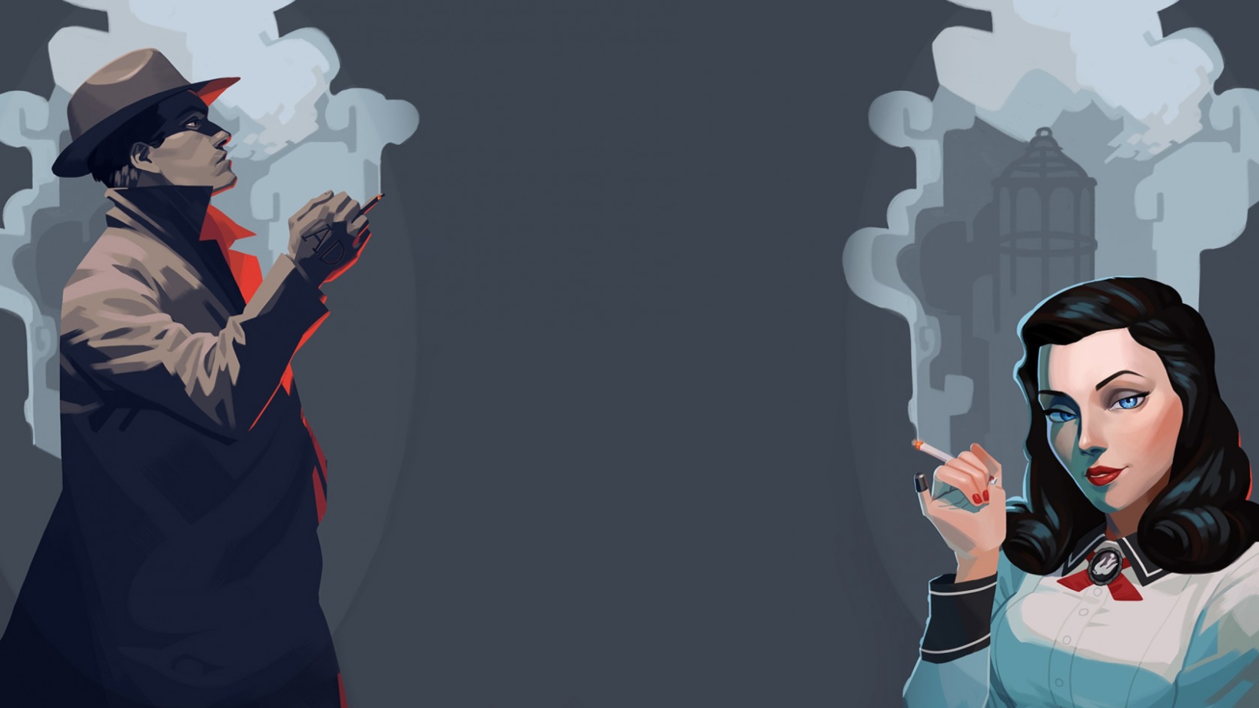 Bioshock Burial At Sea Booker - HD Wallpaper 