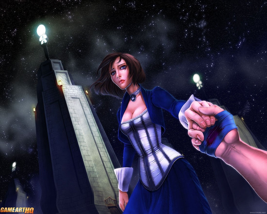Elizabeth Bioshock Infinite Art - HD Wallpaper 