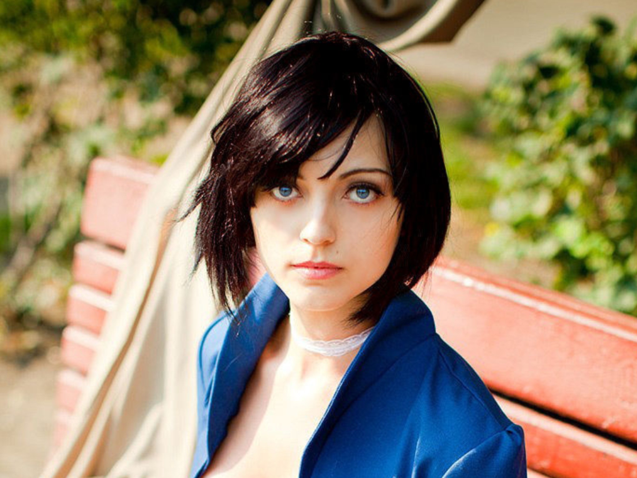 Bioshock Infinite Elizabeth Wallpaper - Bioshock Infinite Cosplay Elizabeth - HD Wallpaper 