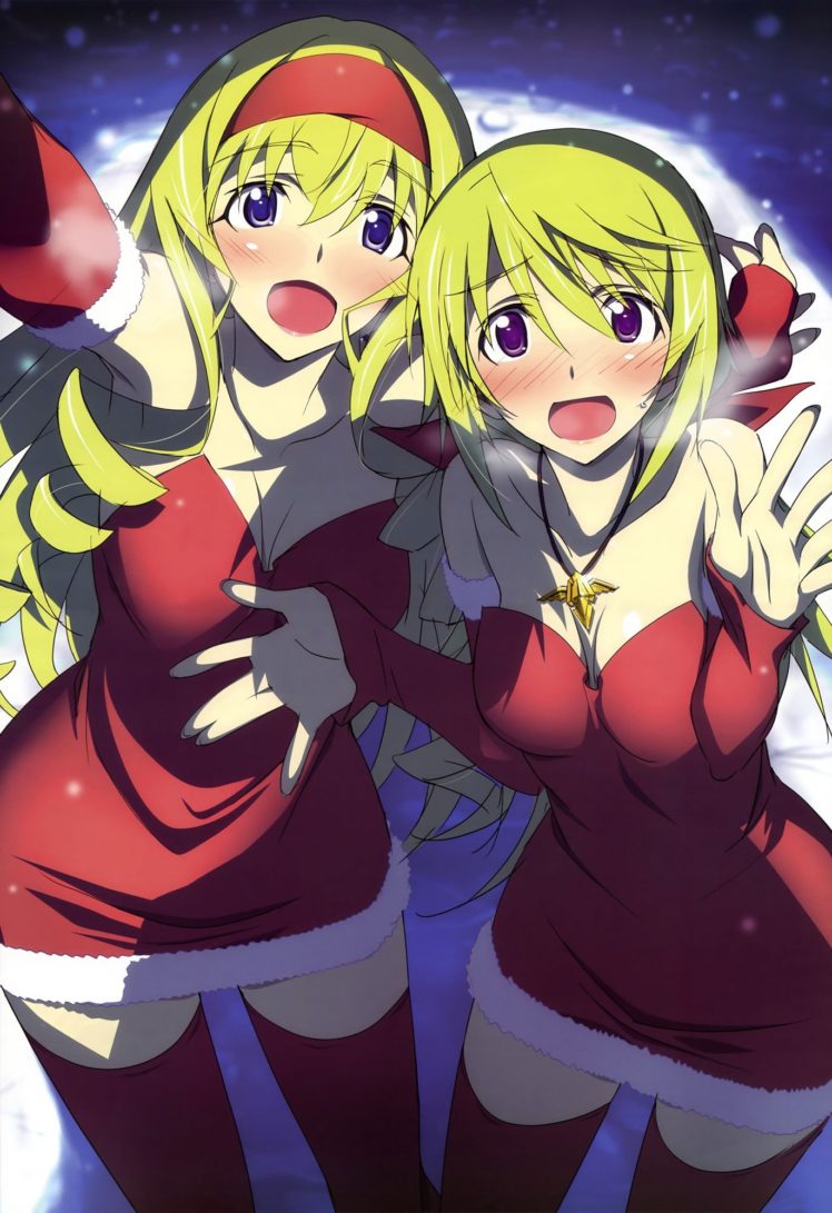 Infinite Stratos Cecilia And Charlotte - HD Wallpaper 