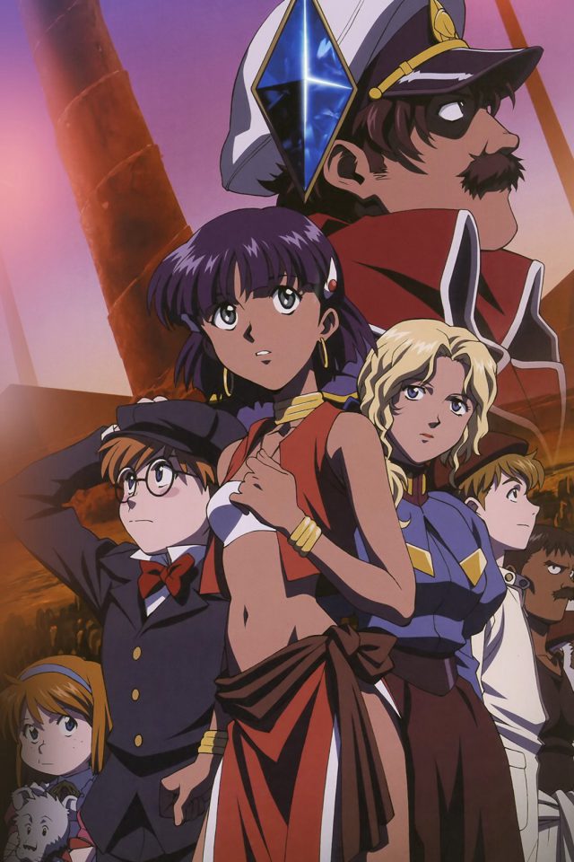 Nadia Art Anime Illust Cute Comics Iphone Wallpaper - Fushigi No Umi No Nadia - HD Wallpaper 