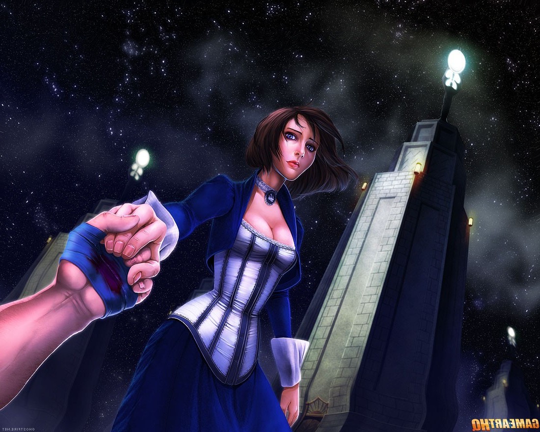 Elizabeth Bioshock Infinite Space - HD Wallpaper 