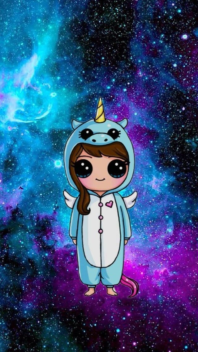 Image Result For Galaxy Themed Wallpapers Unicorn - Cute Kawaii Galaxy  Unicorn - 640x1136 Wallpaper 