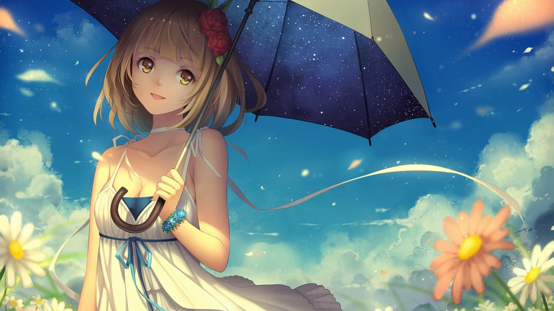 Kawaii Anime Girls Hd - HD Wallpaper 