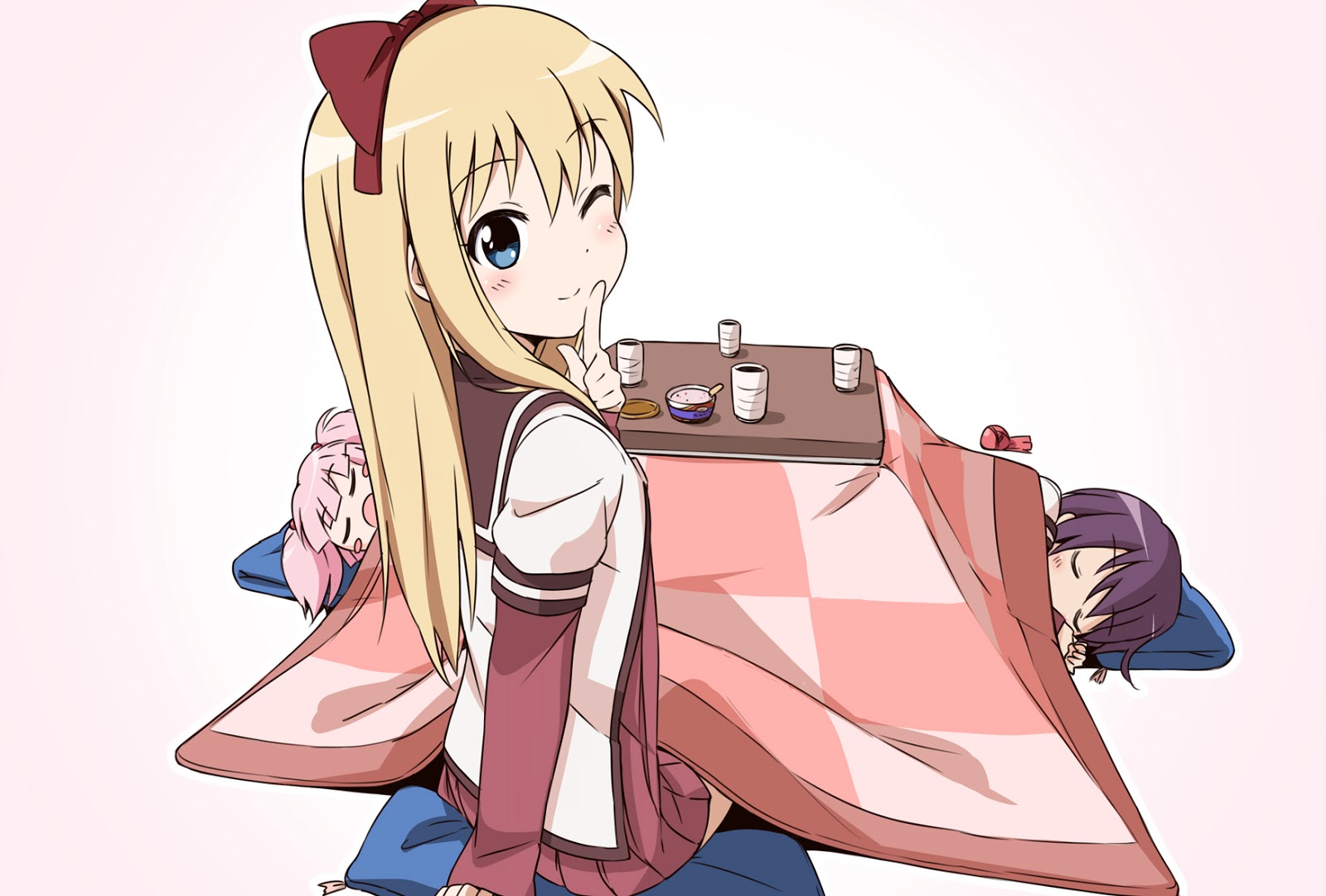 Sleeping Under Kotatsu 1600x1081 Wallpaper teahub.io