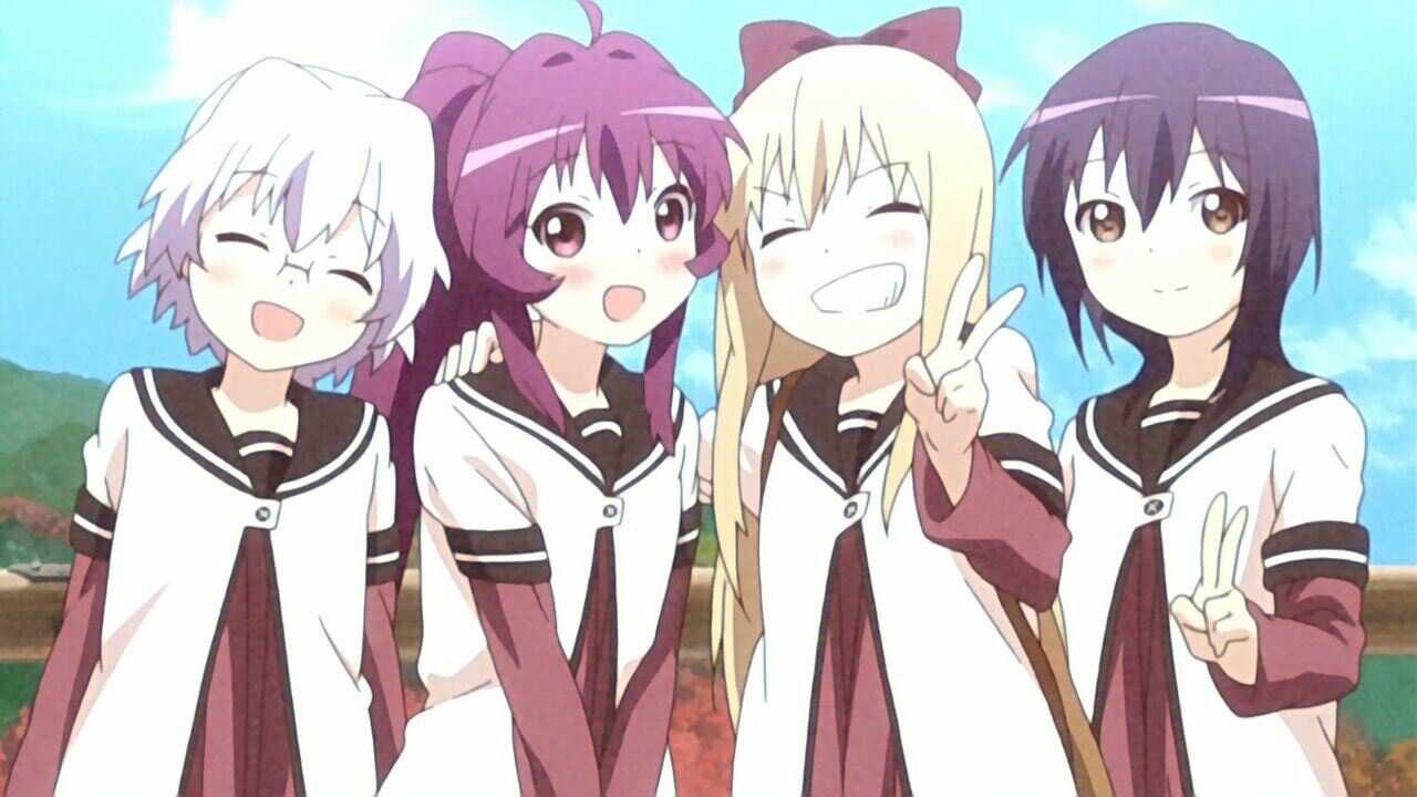 Yuru Yuri - HD Wallpaper 
