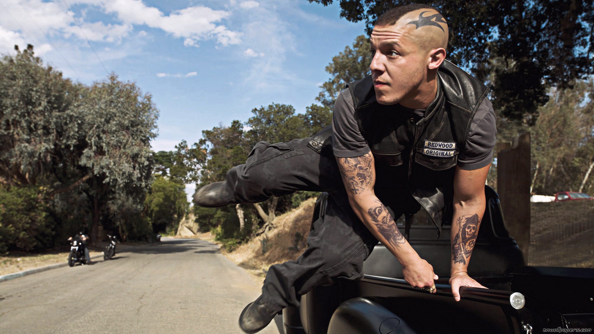 Theo Rossi Sons Of Anarchy - HD Wallpaper 