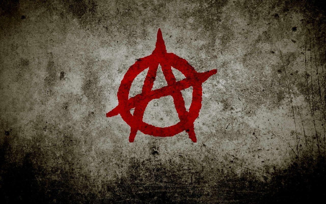 Anarchy Symbol - HD Wallpaper 