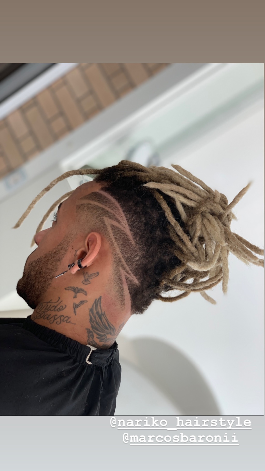 Neymar New Hairstyle Dreadlocks - HD Wallpaper 
