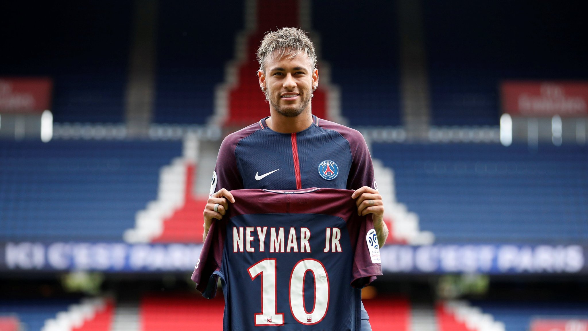 Neymar 2017 In Psg - HD Wallpaper 