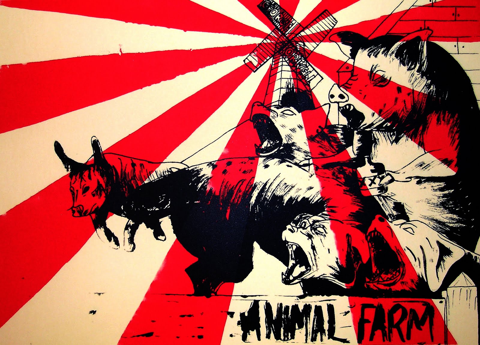 Orwell Animal Farm - HD Wallpaper 