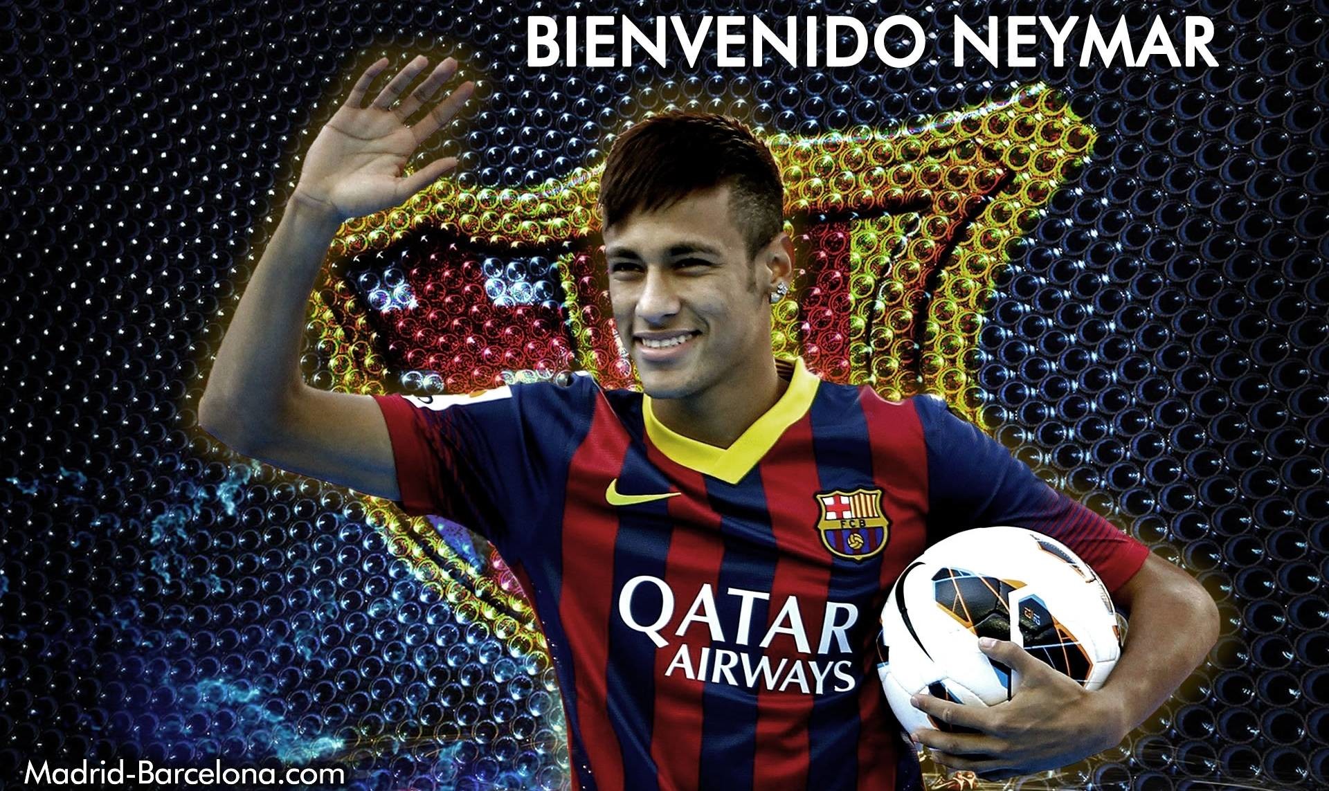 Neymar Welcome To Barcelona Hd Wallpaper - Barcelona Hd Windows 10 - HD Wallpaper 