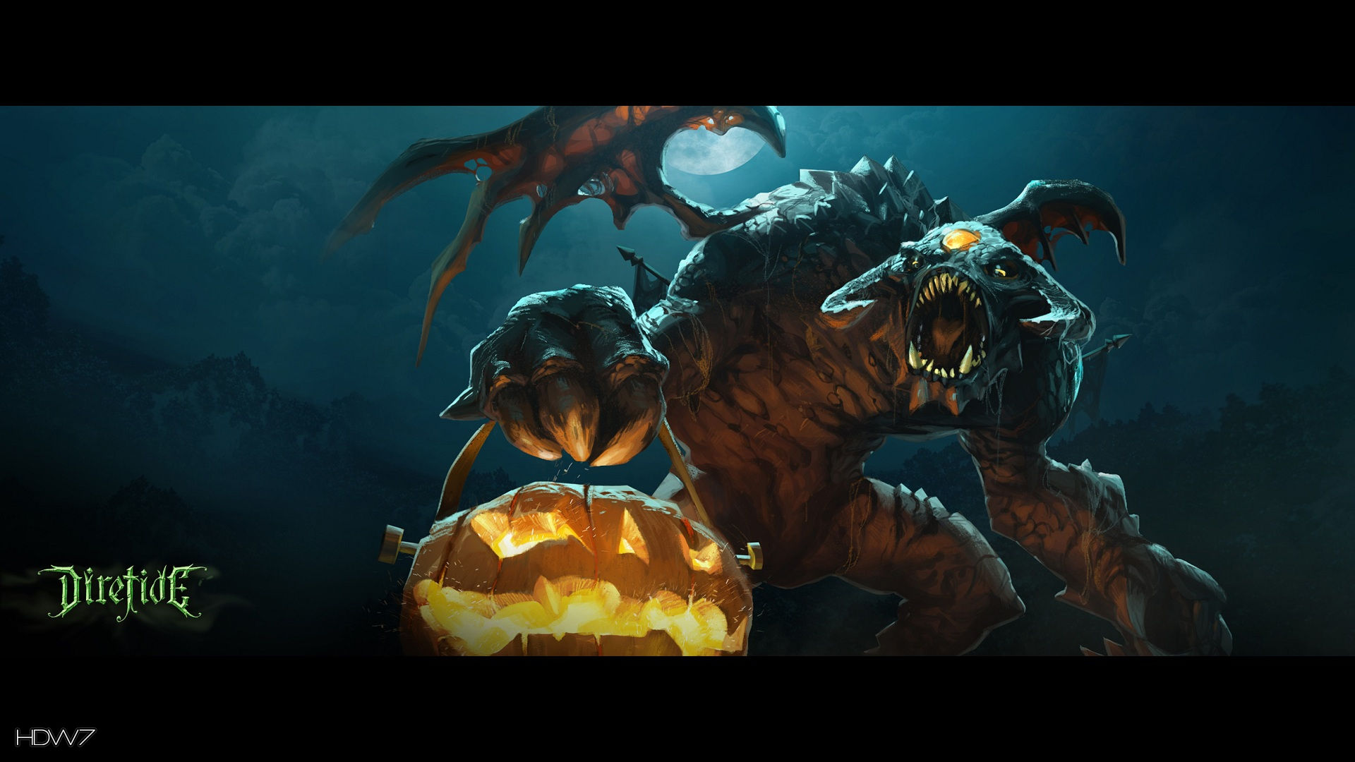 Dota 2 Diretide Widescreen Hd Wallpaper - Diretide Dota 2 - HD Wallpaper 