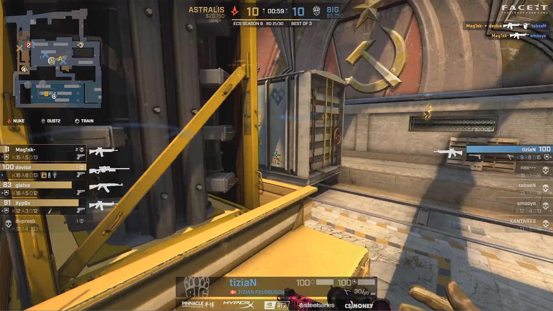 Global Offensive Ecs Season 8 Astralis Versus Big Ends - Pc Game - HD Wallpaper 