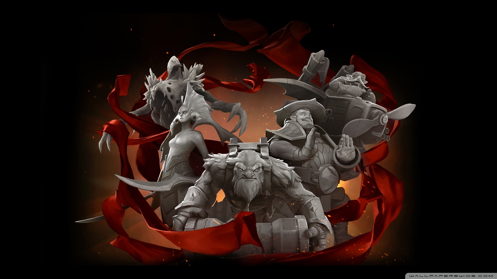 Desktop Wallpaper Hd Dota 2 - HD Wallpaper 