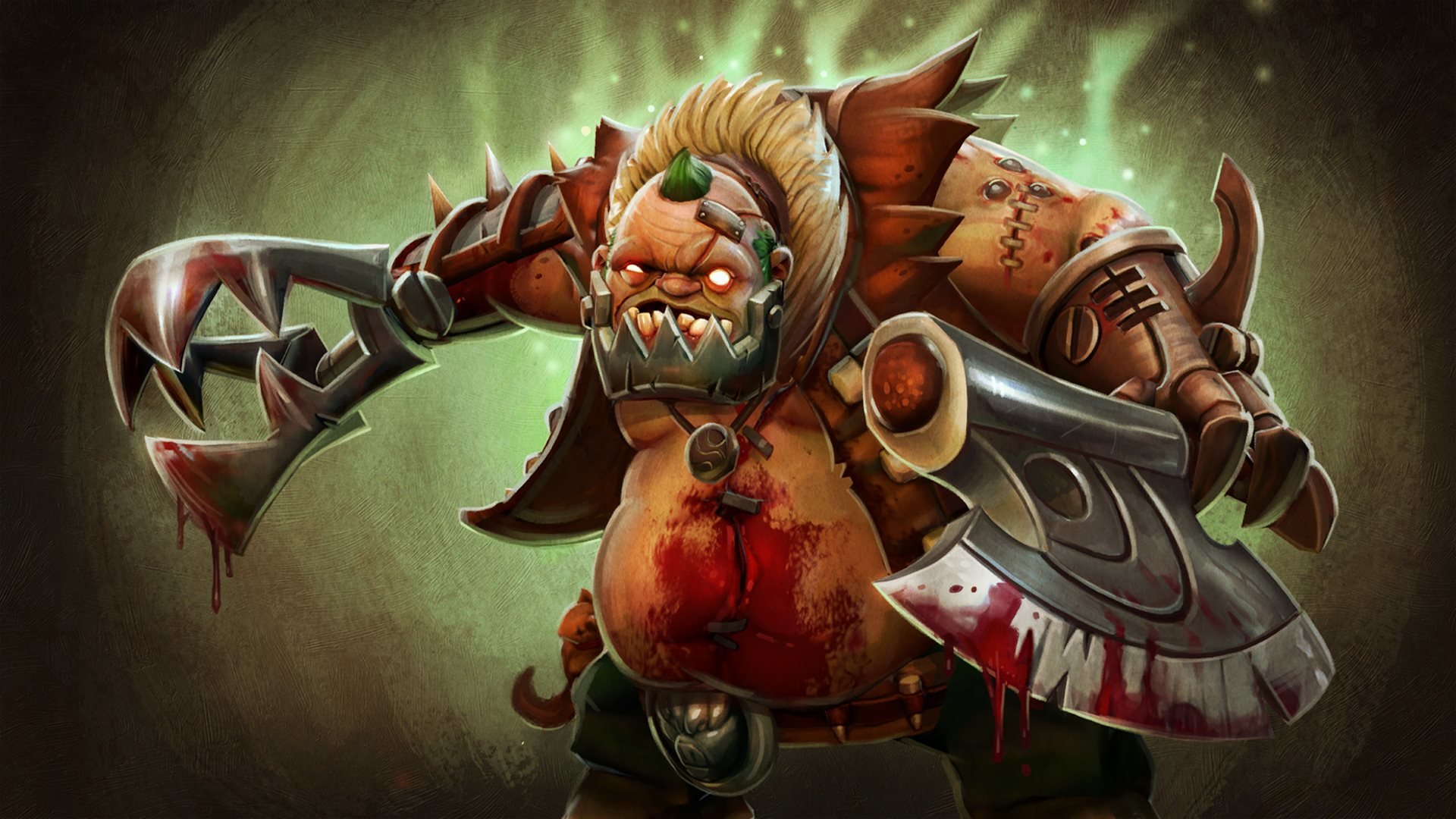 Awesome Dota 2 Free Wallpaper Id - Pudge Dota 2 Wallpaper Hd - HD Wallpaper 