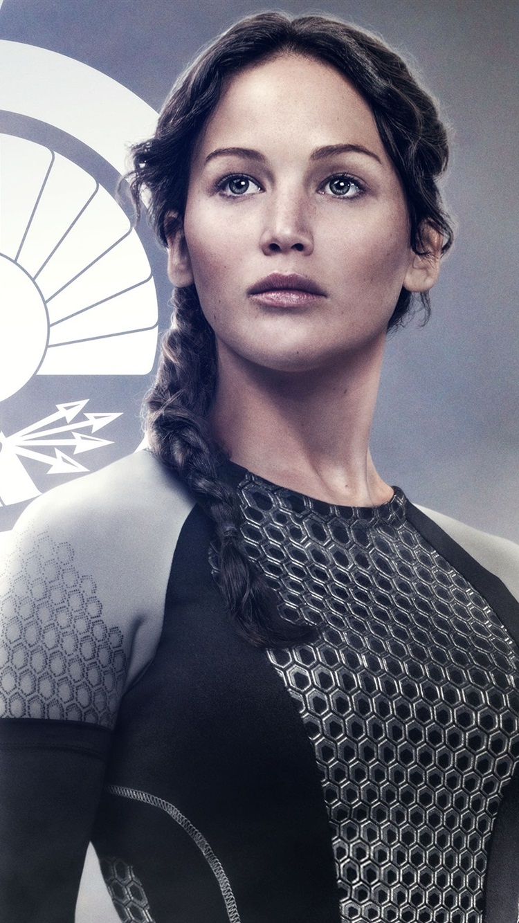Iphone Wallpaper Jennifer Lawrence In The Hunger Games - Fondos De Pantalla Jennifer Lawrence - HD Wallpaper 