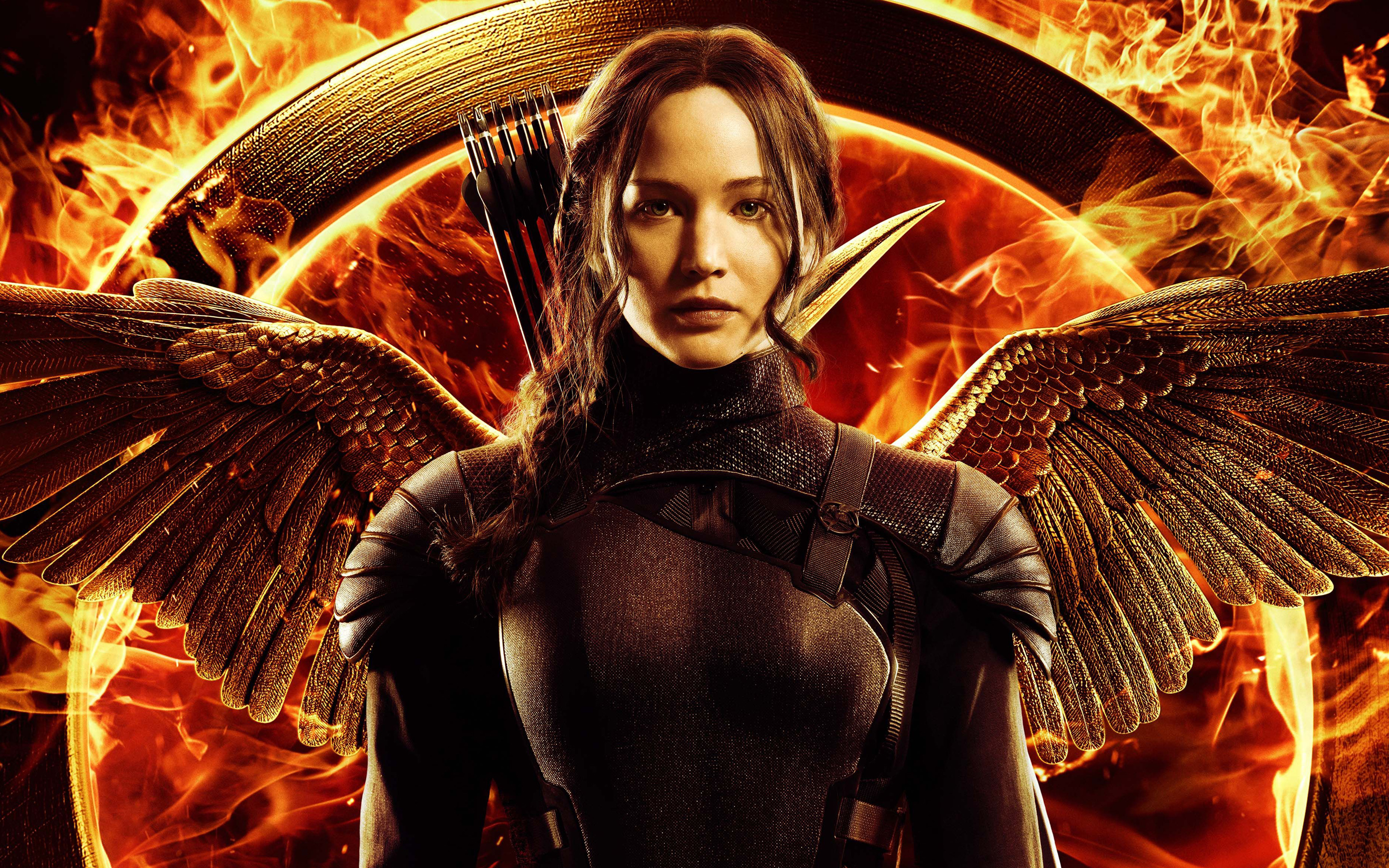Jennifer Lawrence In Hunger Games Mockingjay - Hunger Games - HD Wallpaper 