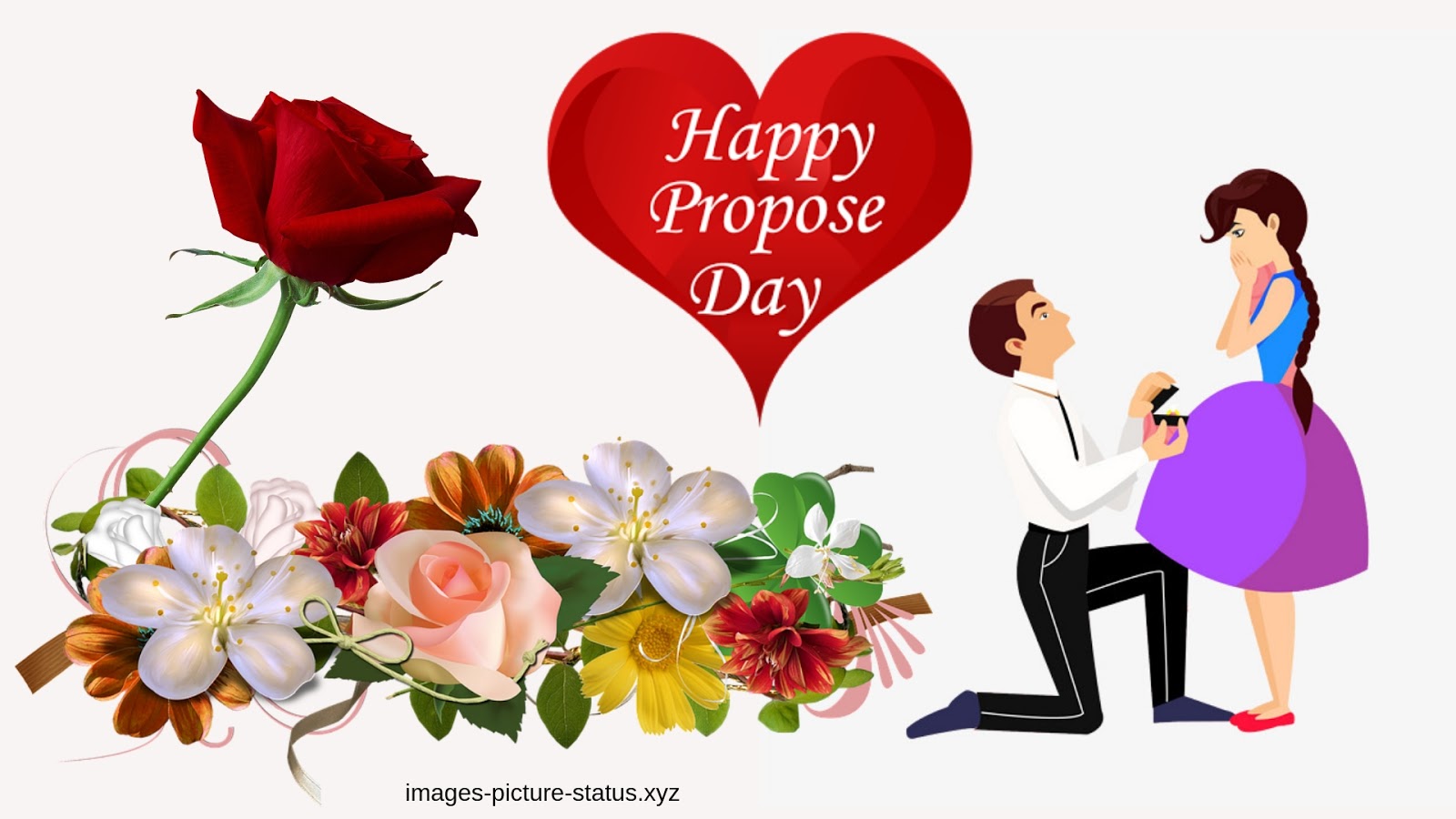 Happy Promise Day Wishes Special Images Picture For - Man In Love Cartoon -  1600x900 Wallpaper 