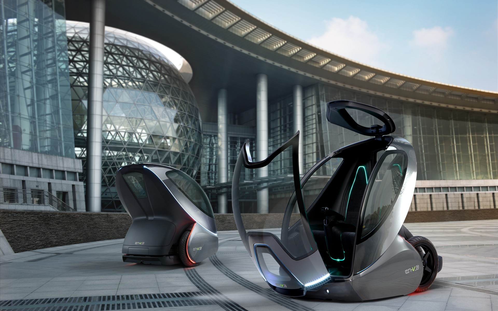 Gm En V Concept Future Car Wallpapers Hd Wallpapers - Shanghai Science & Technology Museum - HD Wallpaper 