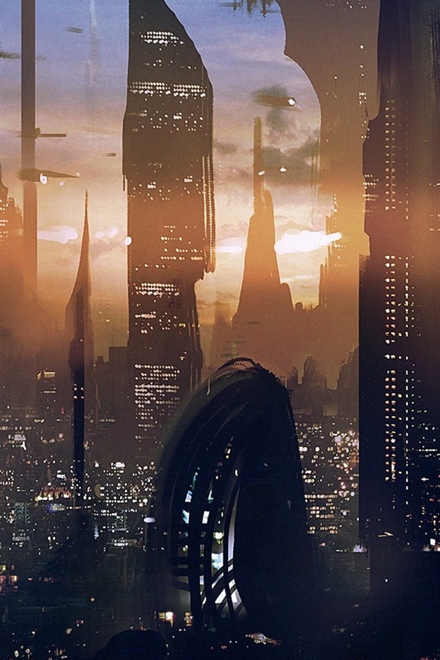 Iphone Wallpaper Star Wars, Skyscraper, Future City - Star Wars Cityscape - HD Wallpaper 