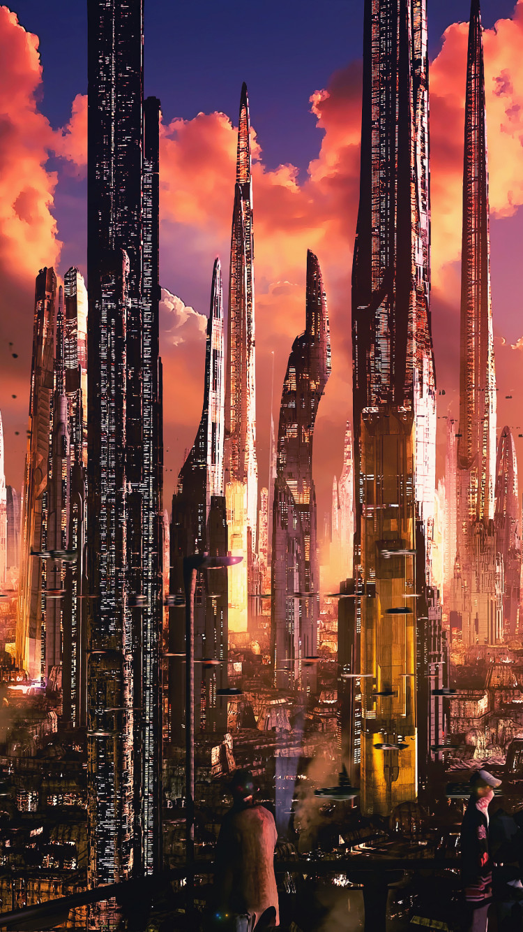 Concept Art Future Cities - HD Wallpaper 