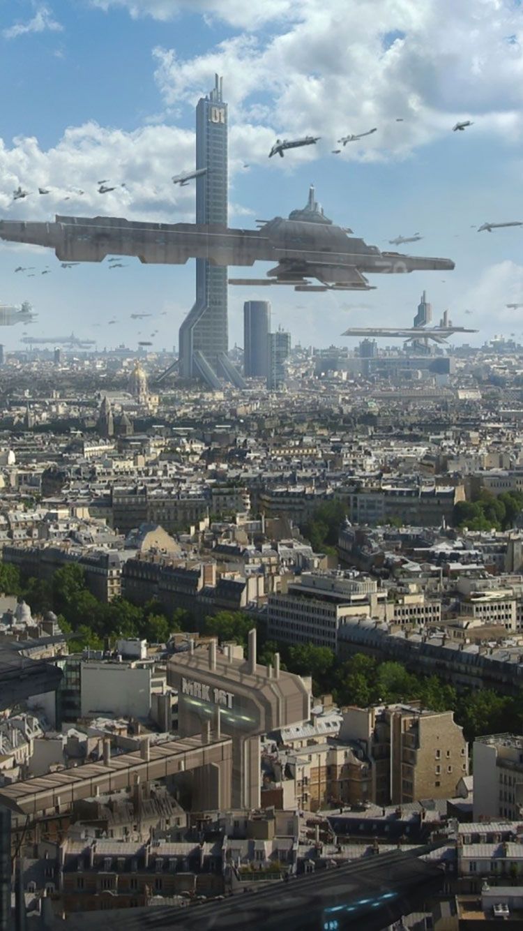 Matte Painting Paris - HD Wallpaper 