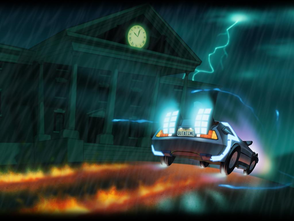 Back To The Future Ep 5 Outatime - HD Wallpaper 
