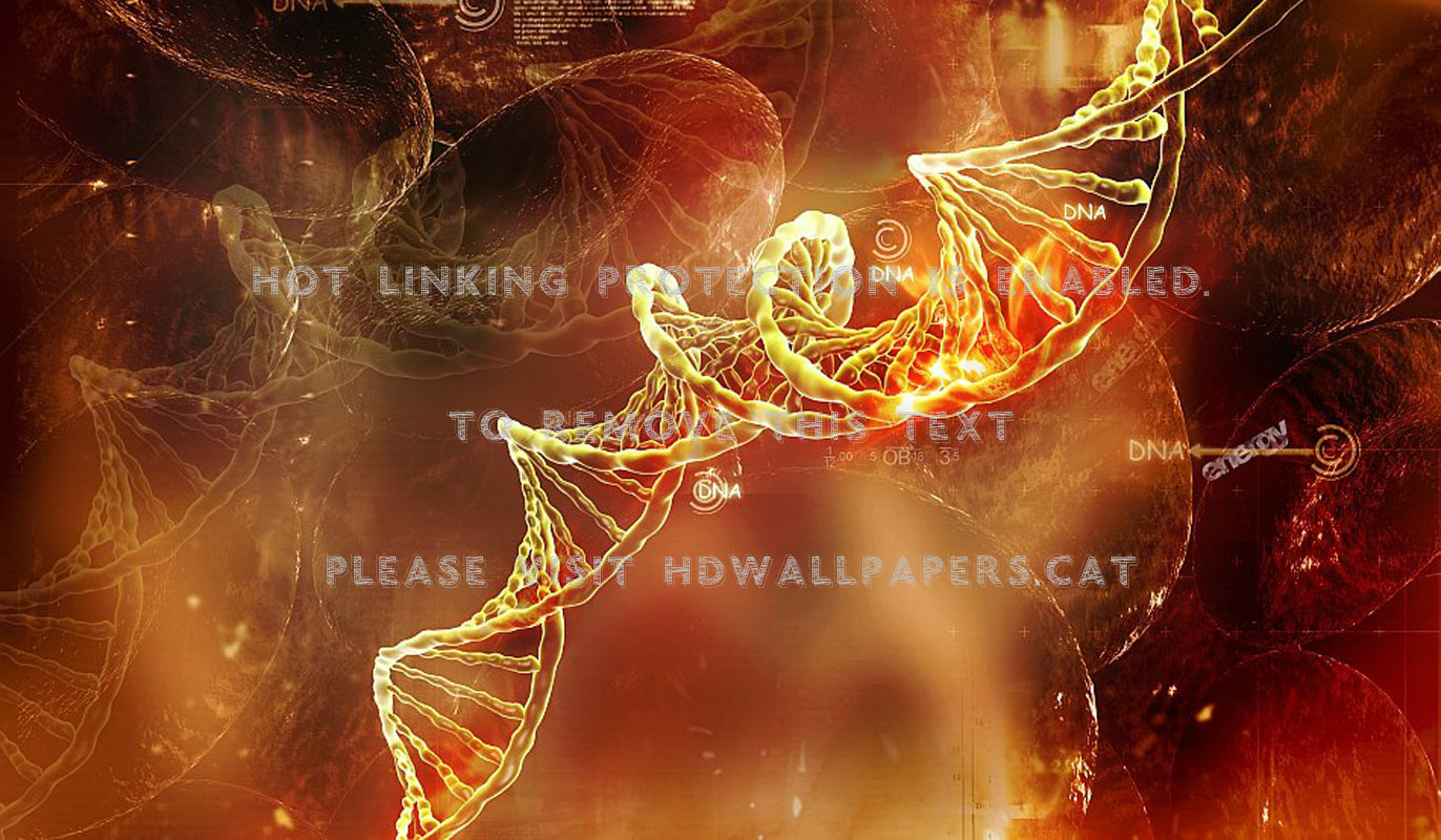 Dna Abstract Fire Beautiful Genetics 3d And - Eve Is The Mother Of All -  1372x800 Wallpaper 