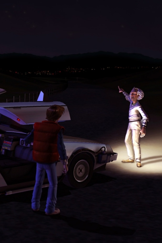 Back To The Future - Tela Back To The Future - HD Wallpaper 