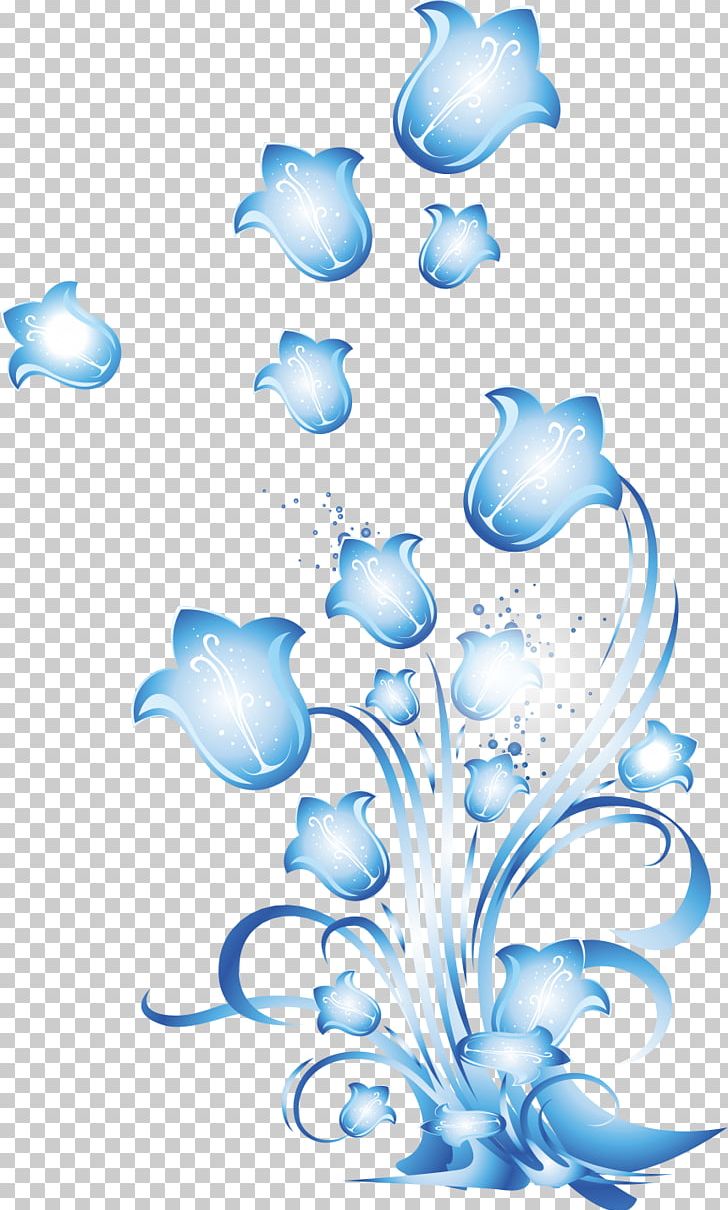 Flower Png, Clipart, Bell, Bell Vector, Blue, Blue - Blue Flower Bell Design Png - HD Wallpaper 