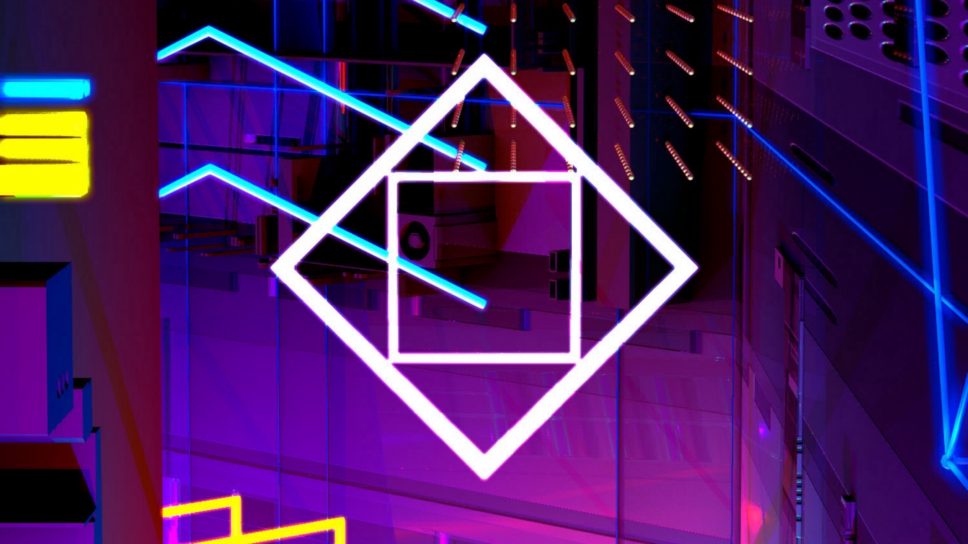 Wallpaper Neon, Glow, Colorful, Design - Neon Glow - HD Wallpaper 