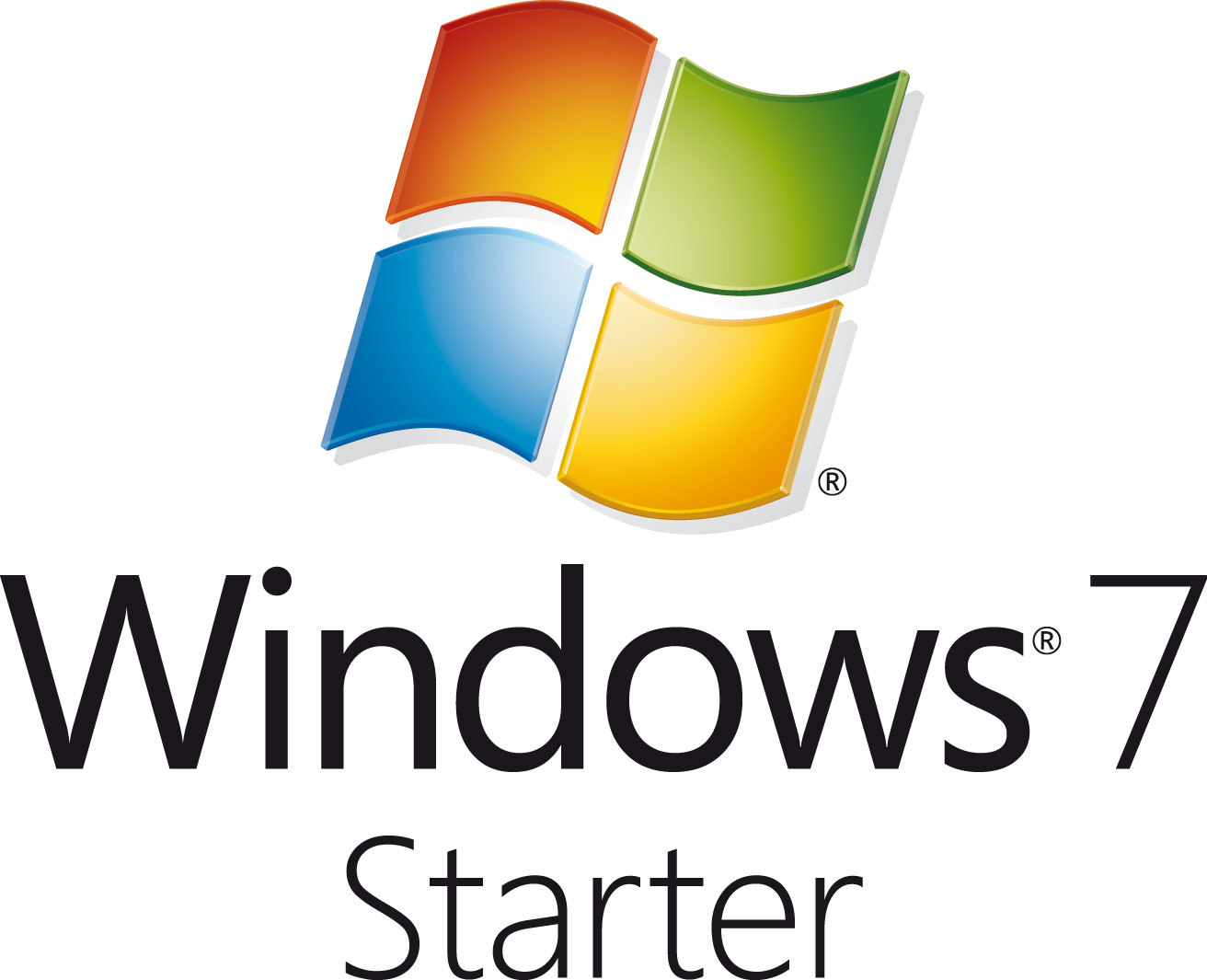 Cara Merubah Desktop Wallpaper Pada Windows 7 Starter - Microsoft Windows 7 Professional Logo - HD Wallpaper 