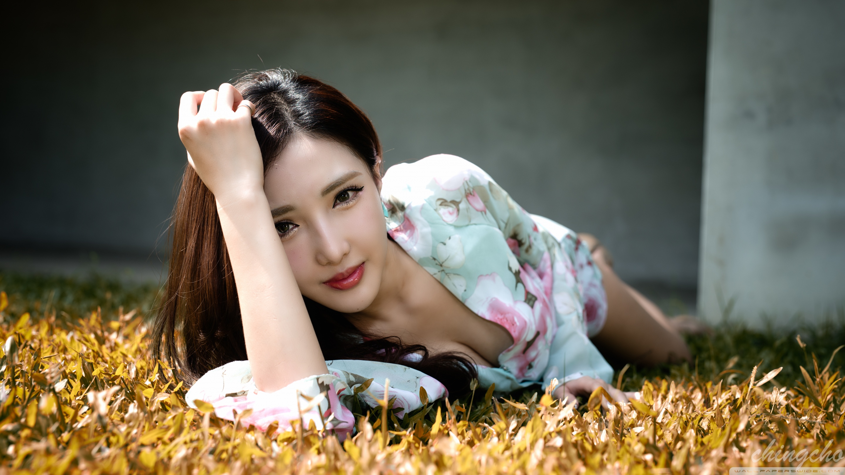 Beautiful Asian Girl 4k - HD Wallpaper 
