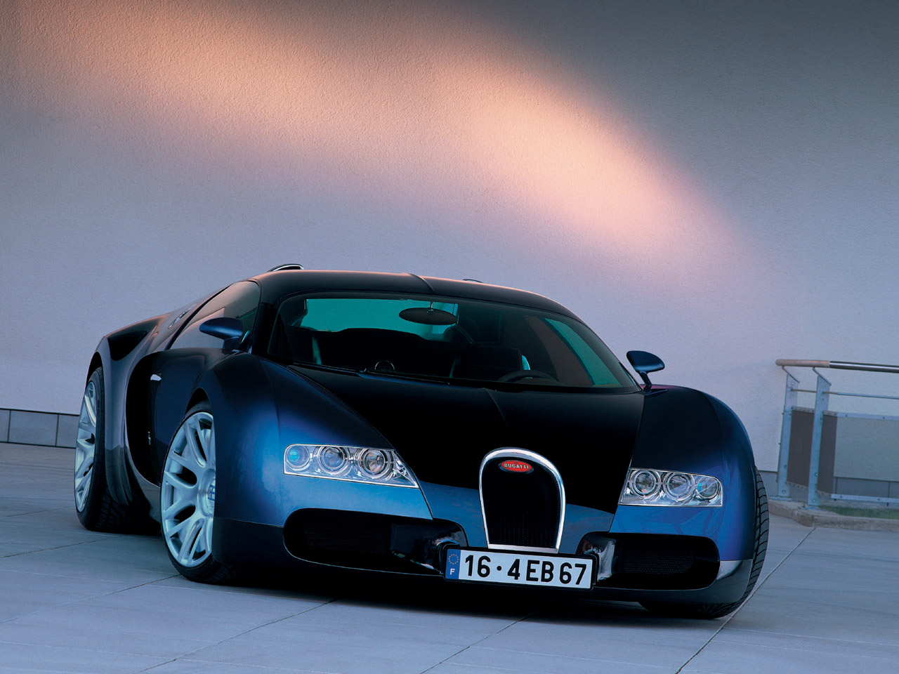 2004 Bugatti Eb 16/4 Veyron - Bugatti 16 4 Veyron Concept - HD Wallpaper 