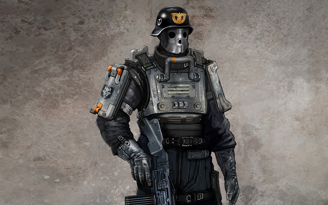 Character Wolfenstein Concept Art - HD Wallpaper 