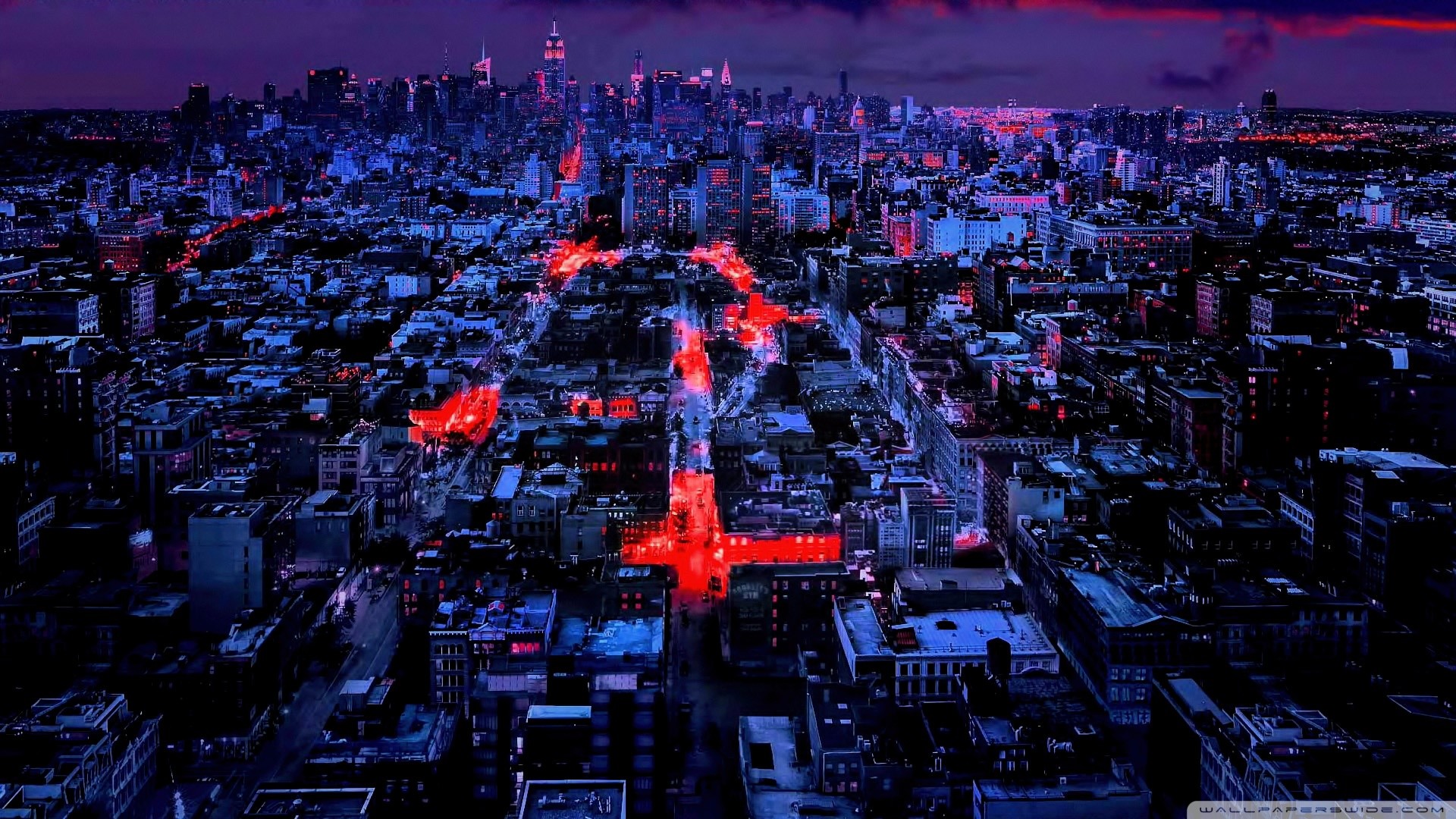 Rate This Wallpaper 
 Data Src Netflix Wallpapers For - Daredevil Hell's Kitchen New York - HD Wallpaper 