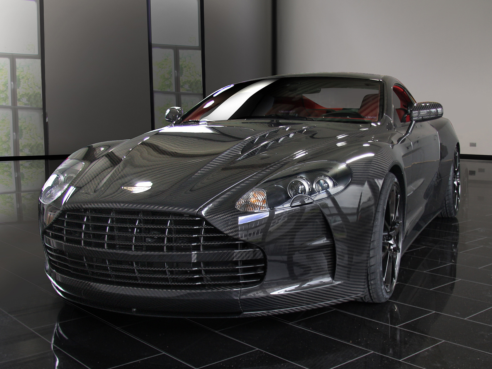 Mansory Images - Full Carbon Fiber Aston Martin - HD Wallpaper 