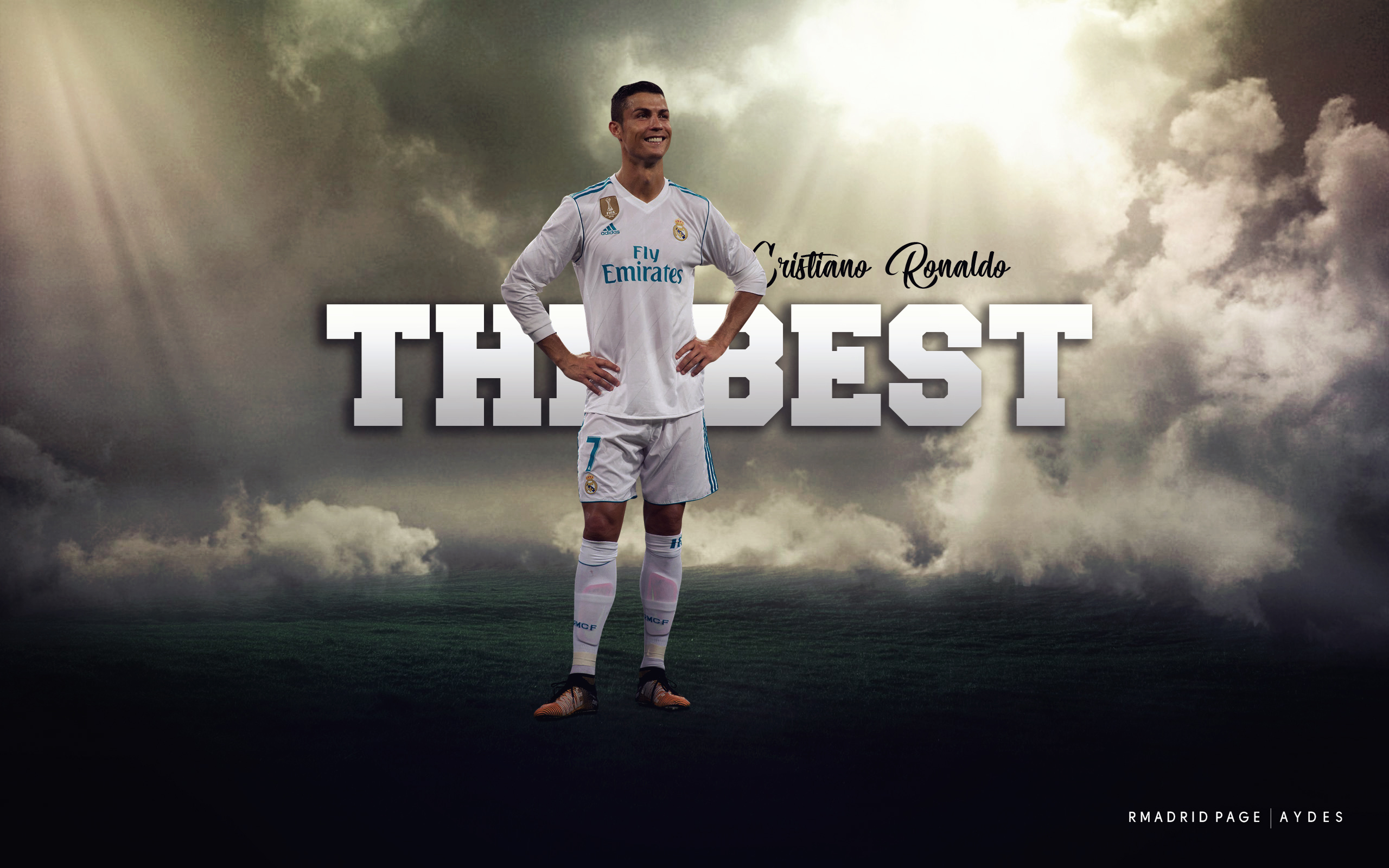 Cristiano Ronaldo The Best1558118559 - Ronaldo Real Madrid Hd - HD Wallpaper 