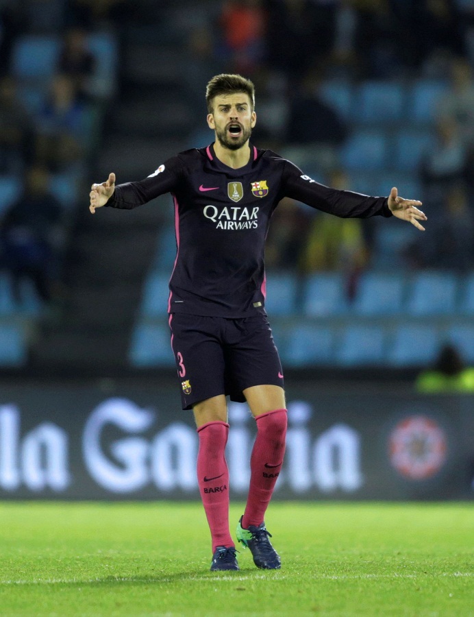 Gerard Pique Wallpaper Hd-12 - Ter Stegen And Pique - HD Wallpaper 