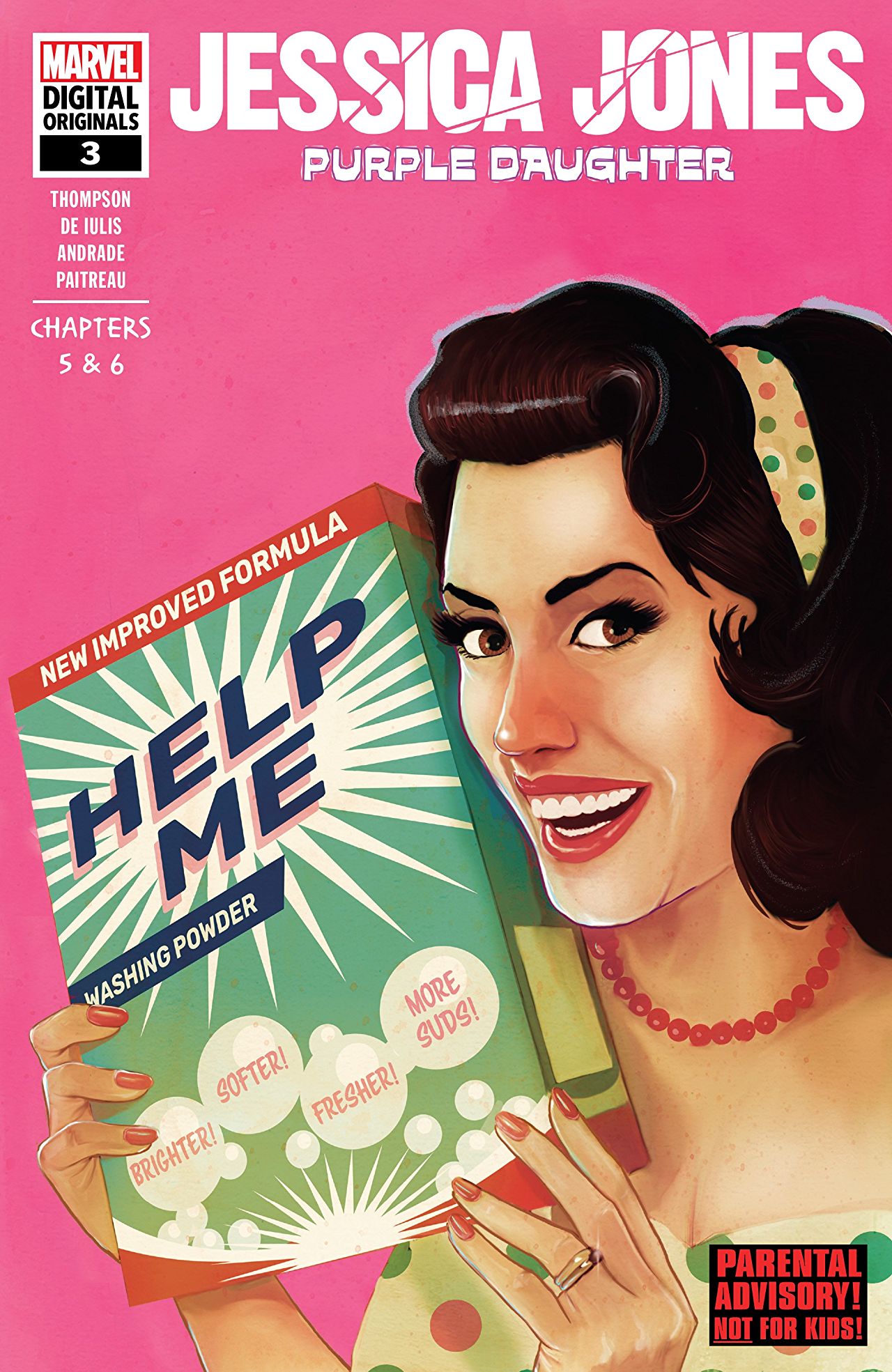 Purple Daughter - Jessica Jones Purple Daughter #3 - HD Wallpaper 