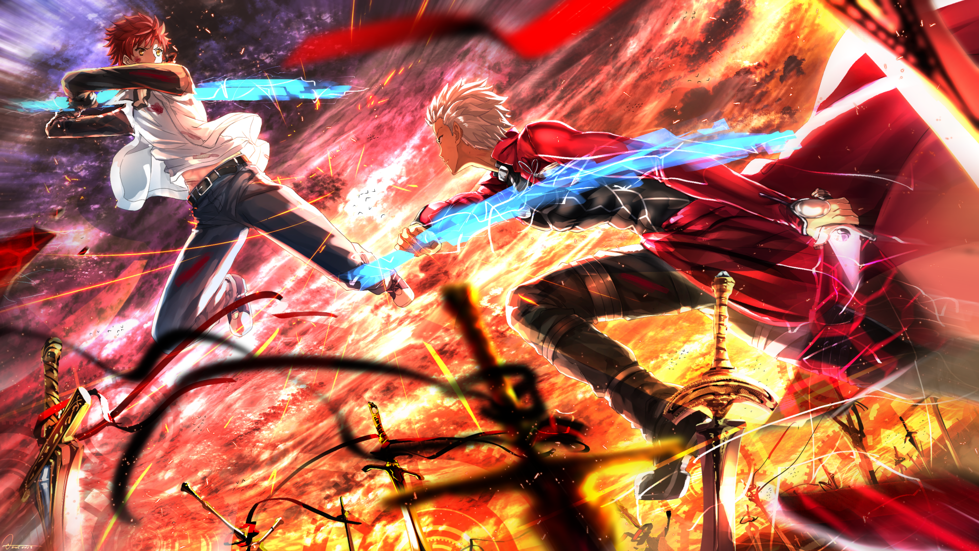 Fate Stay Night Epic - HD Wallpaper 