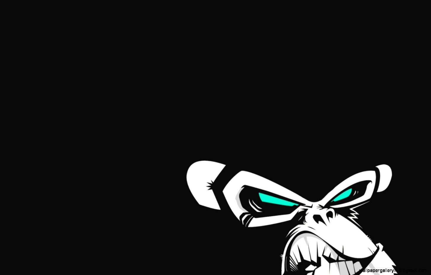 Graffiti Tough Monkey 3d Art Hd Wallpapers Epic Desktop - Cartoon Monkey Wallpaper Hd - HD Wallpaper 