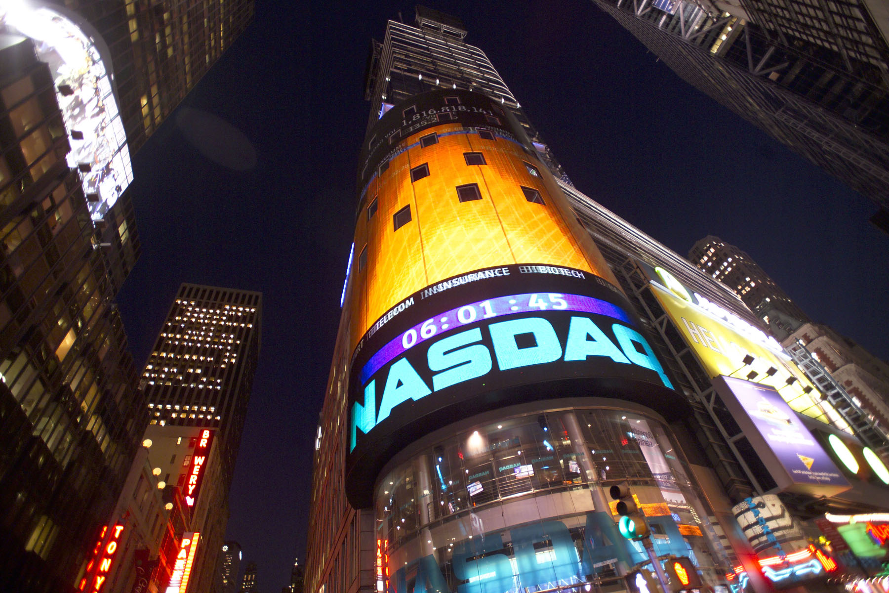 Nasdaq Stock Market New York - HD Wallpaper 