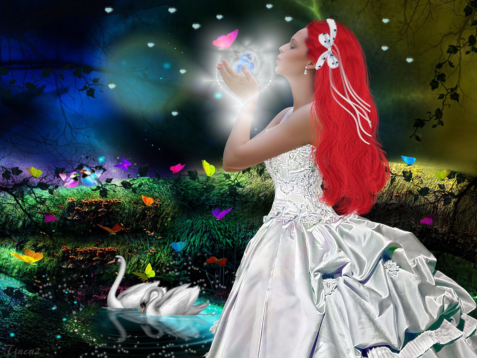 The Most Beautiful Fantasy Girl - Most Beautiful Fantasy Girl - HD Wallpaper 