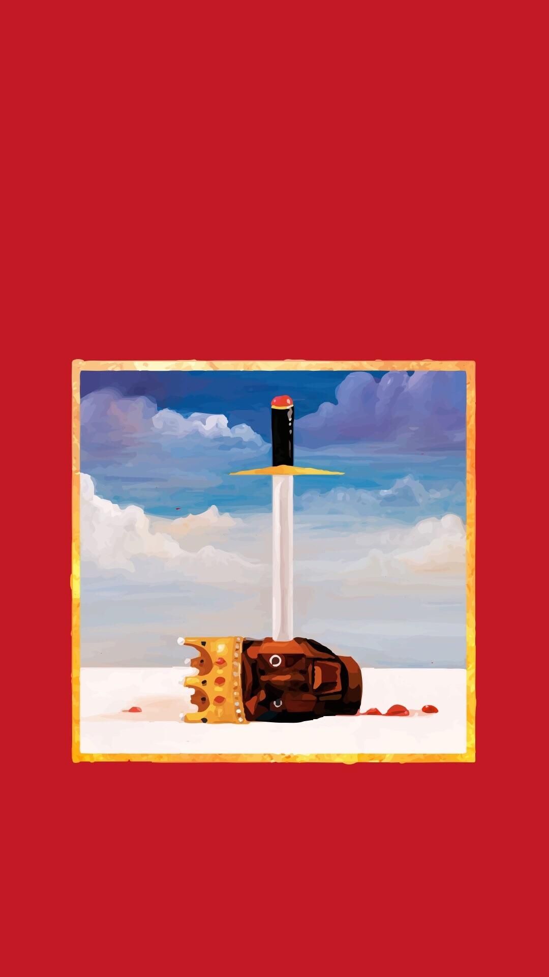 My Beautiful Dark Twisted Fantasy Alternate Cover - HD Wallpaper 